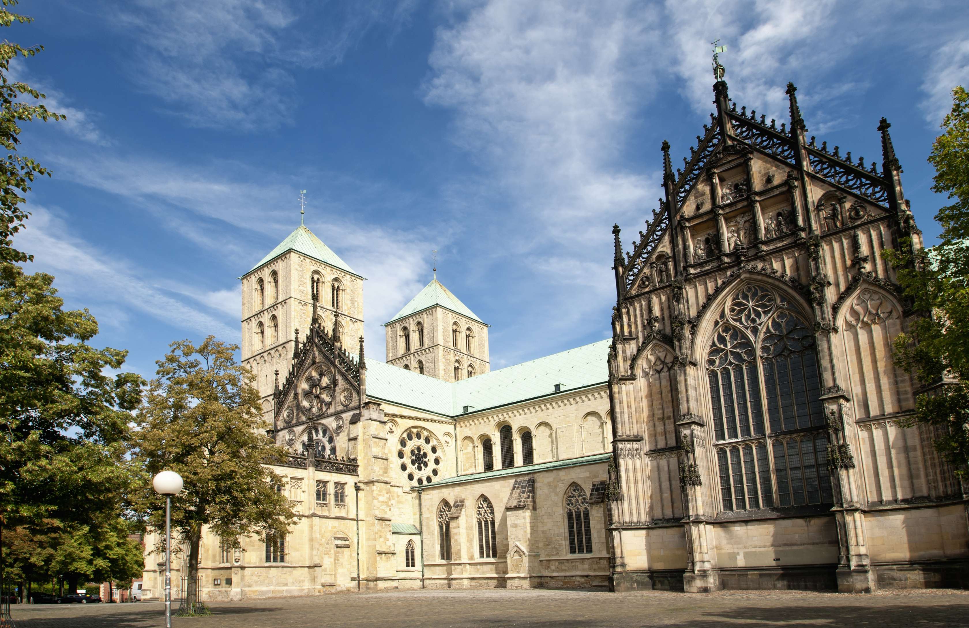 Blick auf den St.-Paulus-Dom in Münster