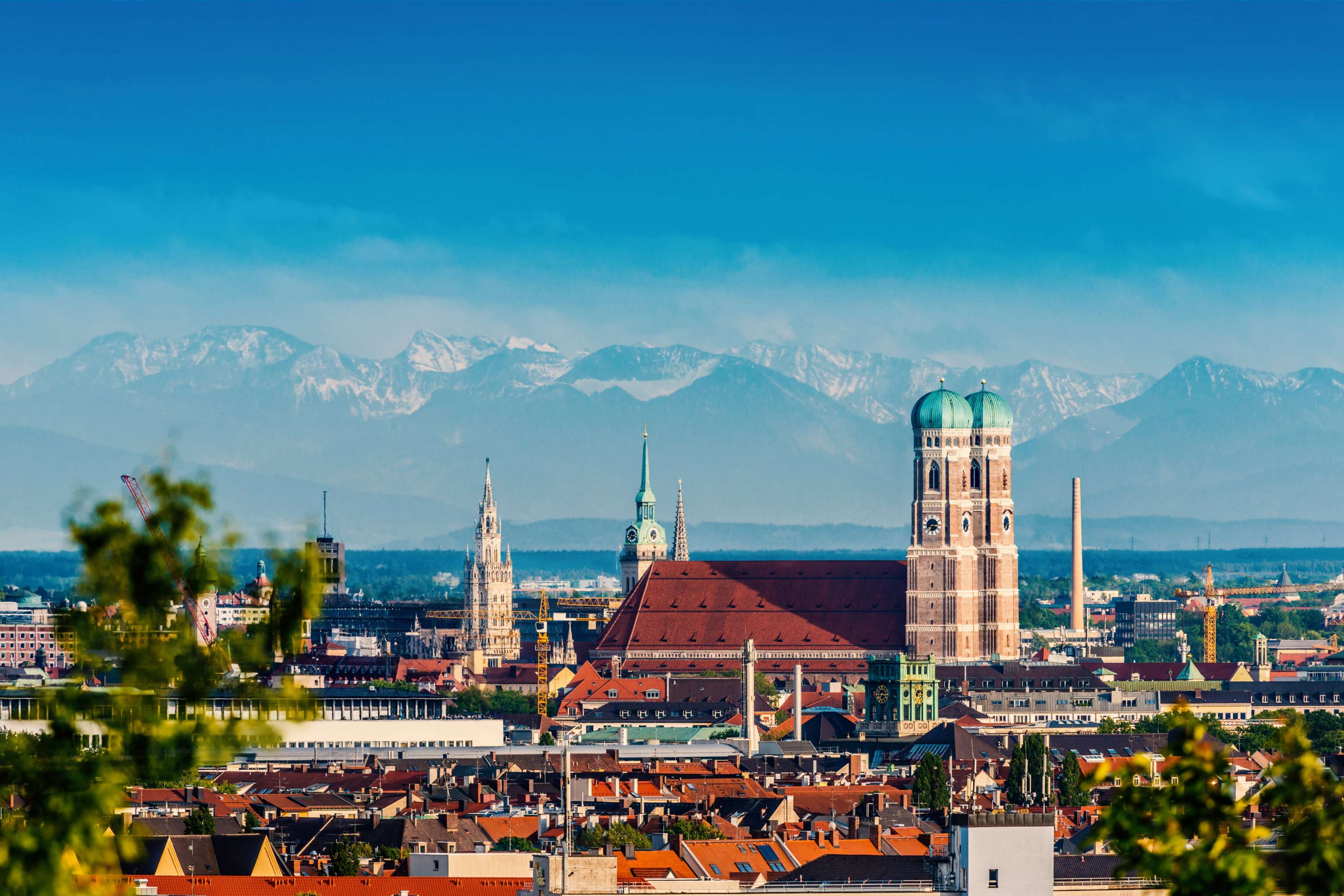Allianz - Agentursuche München: Ausblick auf München 