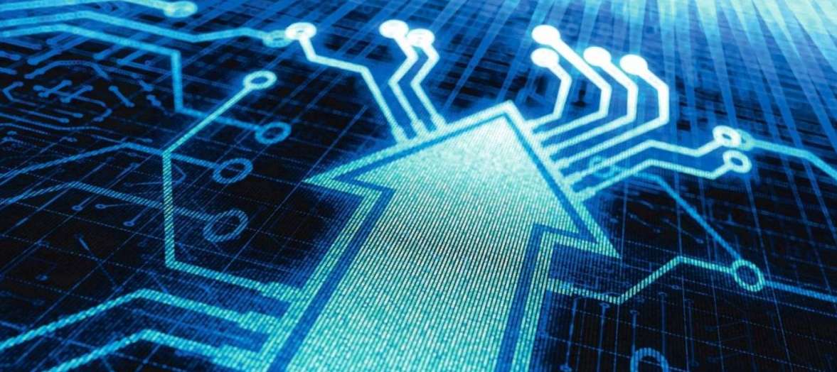 Allianz | Das neue Verwaltungssystem in der betrieblichen Altersversorgung: Grafische Abbildung eines Pfeils