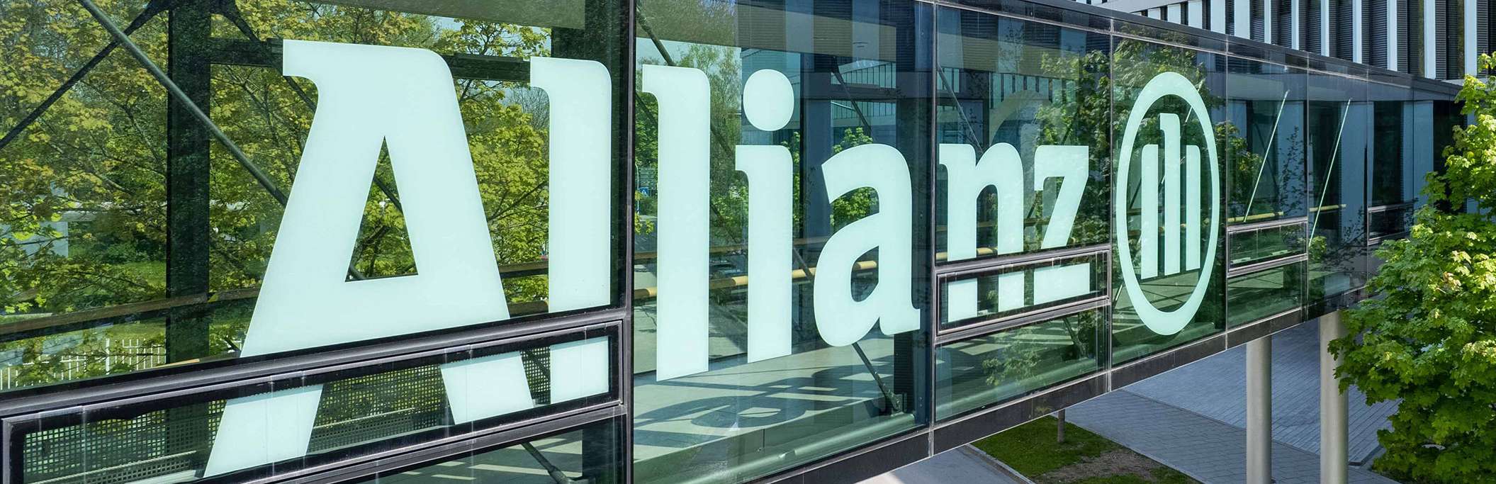 Allianz Pressemitteilung fondsgebundene Vorsorge: Allianz Unternehmensgebäude