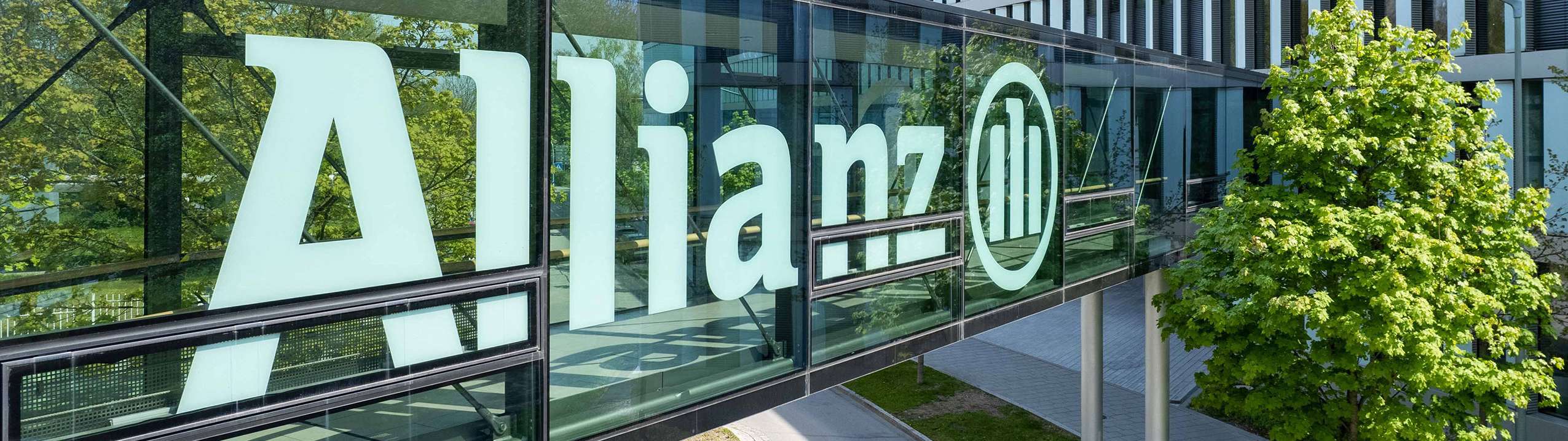 Allianz Pressemitteilung Wallboxen für Firmen: Allianz Unternehmensgebäude
