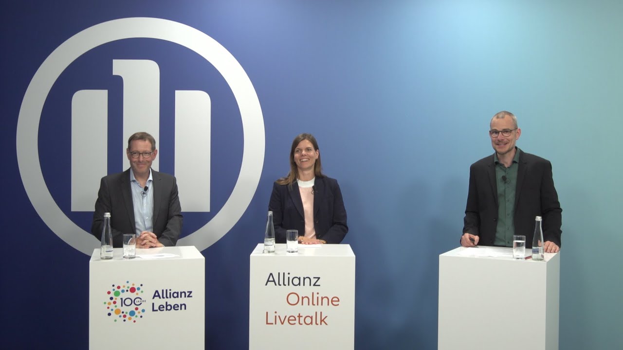Allianz Online Live Talk zu Kapitalanlage & Nachhaltigkeit