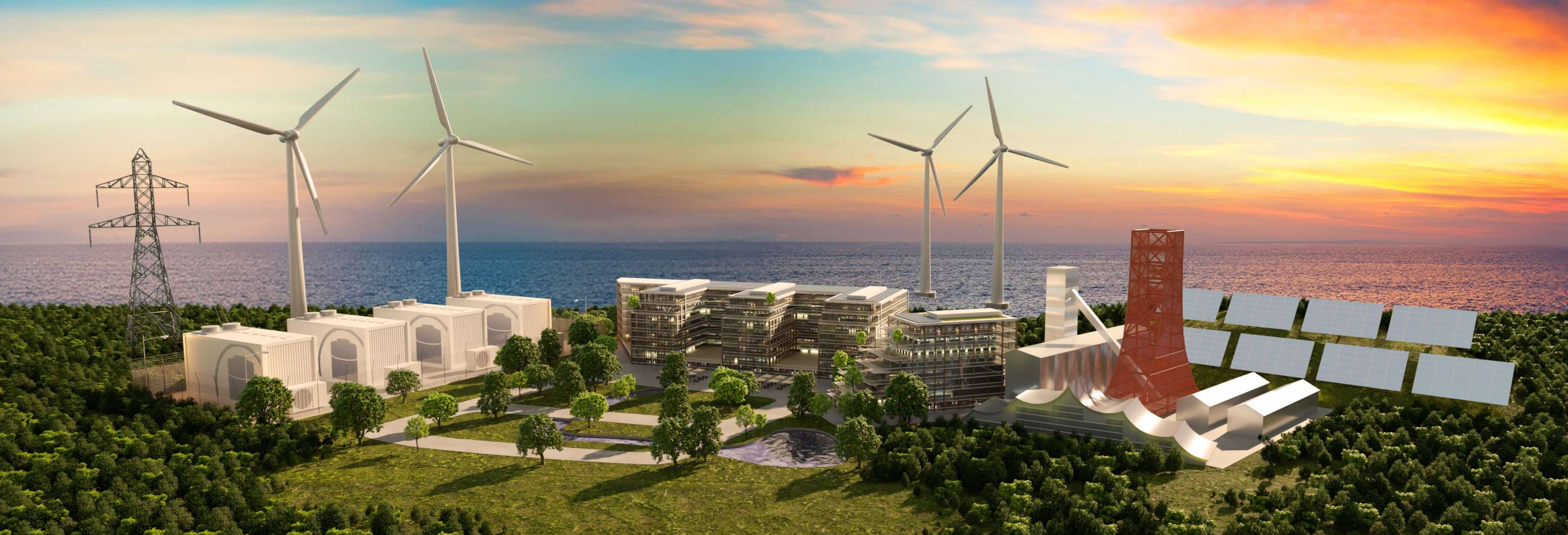 Allianz Transformation: Investitionsbeispiele der Allianz, darunter Energieprojekte, die die Anpassung an den Klimawandel unterstützen sollen.